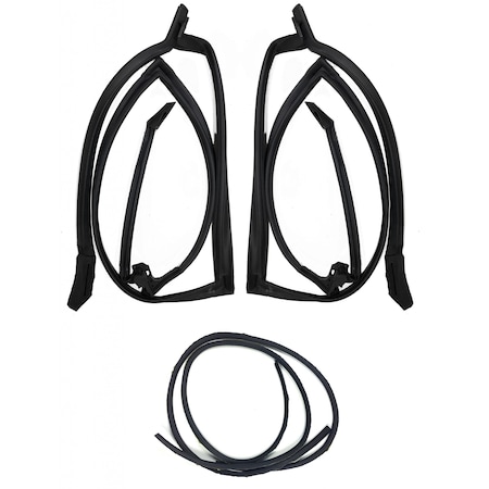 Fairchild Industries Kg4028 - 1978-1988 Chevrolet Monte Carlo T-Top Seal Kit KG4028